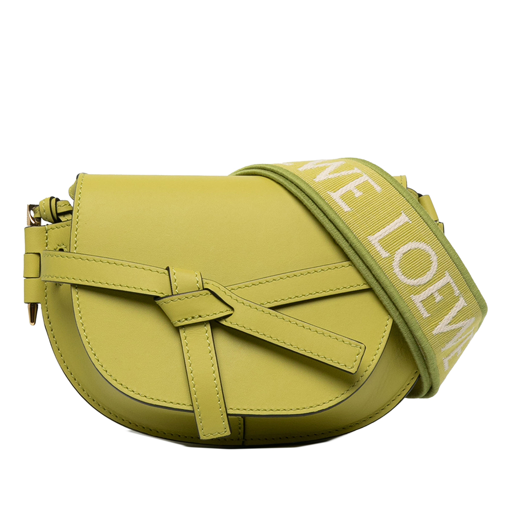 Pre-Loved LOEWE Mini Soft Calfskin Gate Dual Crossbody